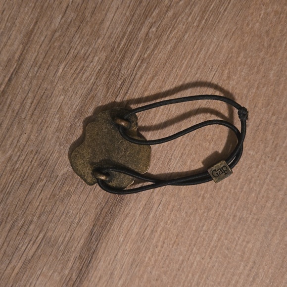 Y2K Gap Floral Metal Elastic Hair Tie - Picture 4 of 4